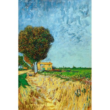 A Lane near Arles - Van Gogh